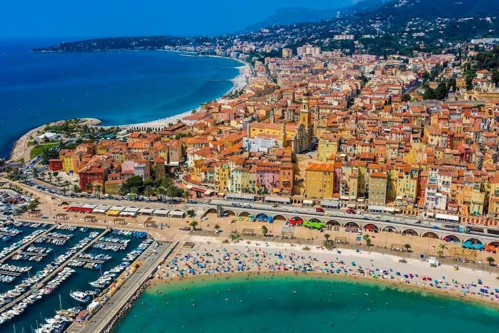 Beau 2 Pieces,Terrasse, Parking Menton Centre Apartamento Exterior foto